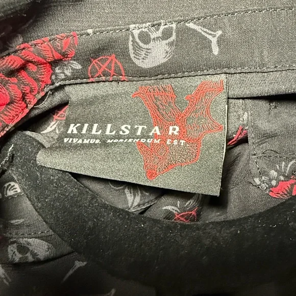 *READ* KILLSTAR PANDORAS REVENGE HI LO SHIRT DRESS SZ 3X EUC - Picture 4 of 9